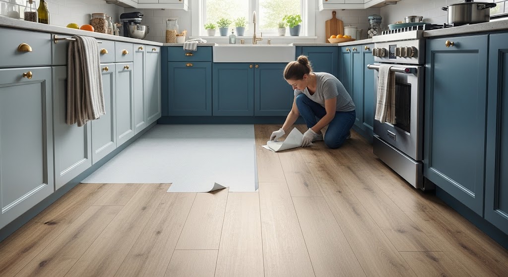 Cómo renovar el suelo de tu cocina sin obras
