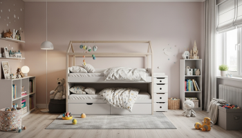 Decoración evolutiva: Habitaciones infantiles que crecen con tus hijos.