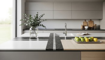 Encimeras de cocina a examen: ¿Silestone, Granito o Madera? ¿Cuál elegir?