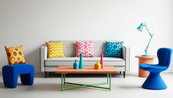 El estilo Memphis hoy: Un toque lúdico y atrevido en tu hogar. el-estilo-memphis-hoy-un-toque-ludico-y-atrevido-en-tu-hogar