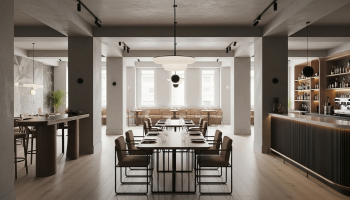 Cambio de uso de local: De oficina a restaurante en Madrid.