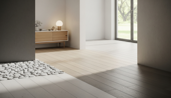 Guía para elegir tu suelo: Porcelánico, tarima flotante o microcemento.