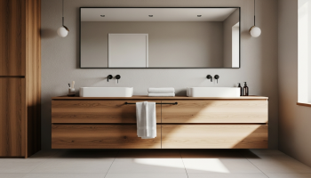 Mitos de la madera natural en cocinas y baños: Cómo protegerla.