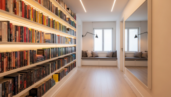 El pasillo útil: 7 ideas para aprovechar este espacio.